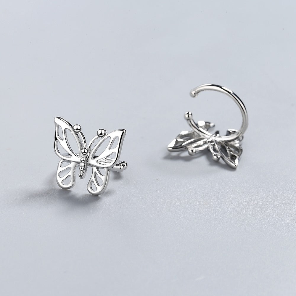 Vlinder earcuff